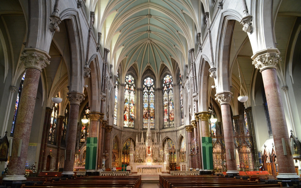 John's Lane Church in Stadtteil Liberties in Dublin, Irland
